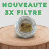 Nouveauté résine CBD 3x filtrée en pot sur bois