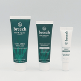 Gamme de soins anti-âge Breezh avec CBD