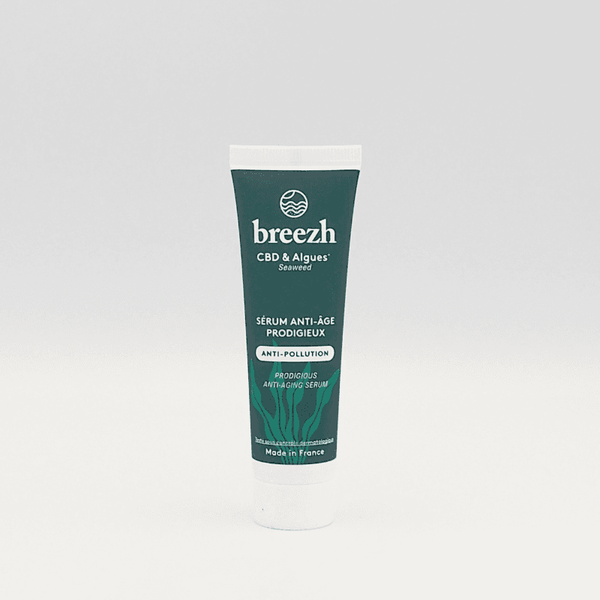 Sérum anti-âge prodigieux 30ml BREEZH, soin anti-pollution