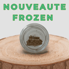 Nouveauté Frozen, résine CBD dans un pot sur bois