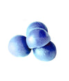 Gros plan sur bonbons Shanti Candy bleus