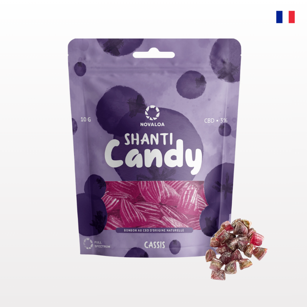 BONBONS SHANTI CANDY AU CBD | NOVALOA 3% de CBD