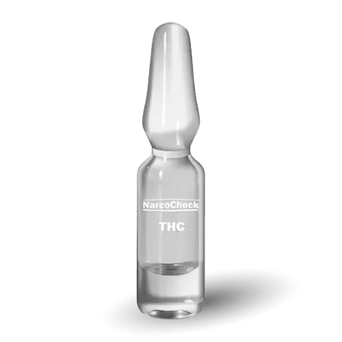 Ampoule NarcoCheck pour test THC cannabis