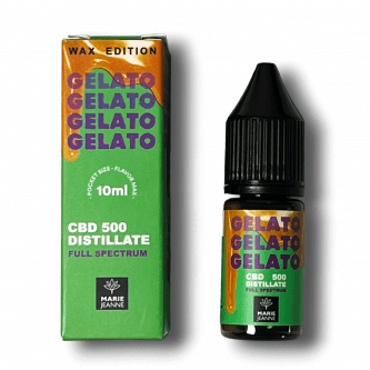 E-liquide CBD Gelato 10ml Marie Jeanne, saveur riche