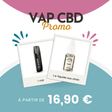 Promo pack VAP CBD avec Mini Fit Pod et e-liquide Greeneo