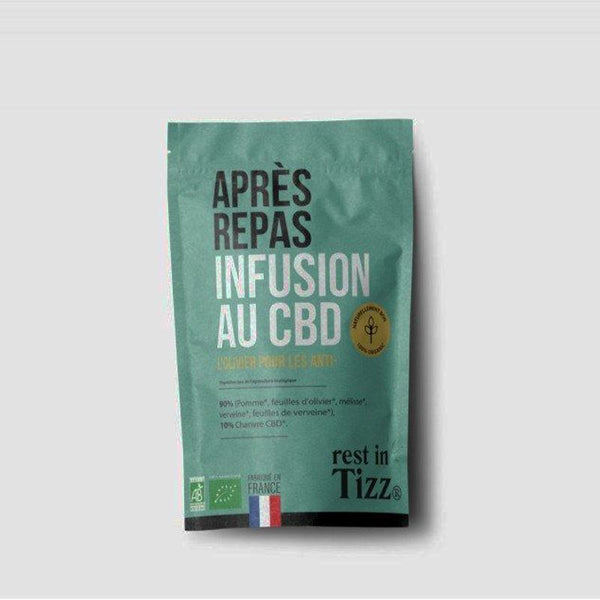 INFUSION APRÈS REPAS AU CBD | REST IN TIZZ®