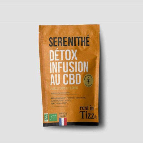 DÉTOX INFUSION AU CBD SÉRÉNITHÉ | REST IN TIZZ® Thé et infusions Herbalcura France 